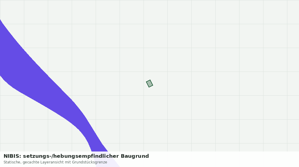 Statische Kartenansicht: NIBIS: setzungs-/hebungsempfindlicher Baugrund