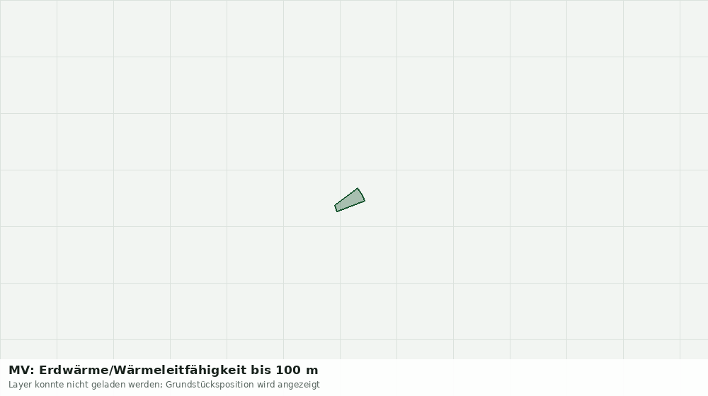 Statische Kartenansicht: MV: Erdwärme/Wärmeleitfähigkeit bis 100 m