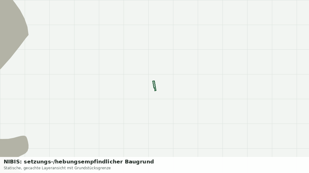 Statische Kartenansicht: NIBIS: setzungs-/hebungsempfindlicher Baugrund