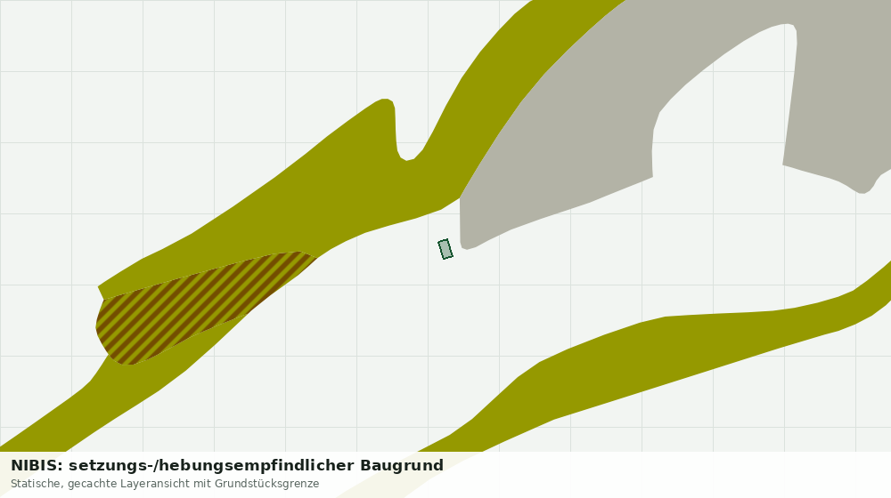 Statische Kartenansicht: NIBIS: setzungs-/hebungsempfindlicher Baugrund