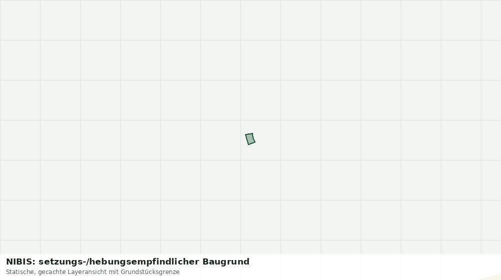 Statische Kartenansicht: NIBIS: setzungs-/hebungsempfindlicher Baugrund