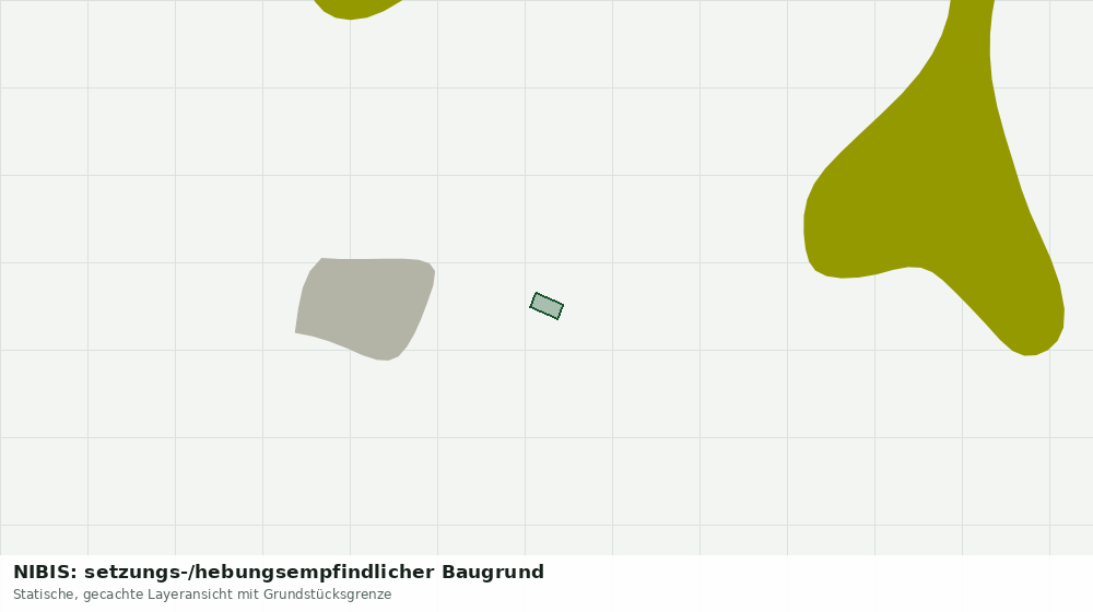 Statische Kartenansicht: NIBIS: setzungs-/hebungsempfindlicher Baugrund