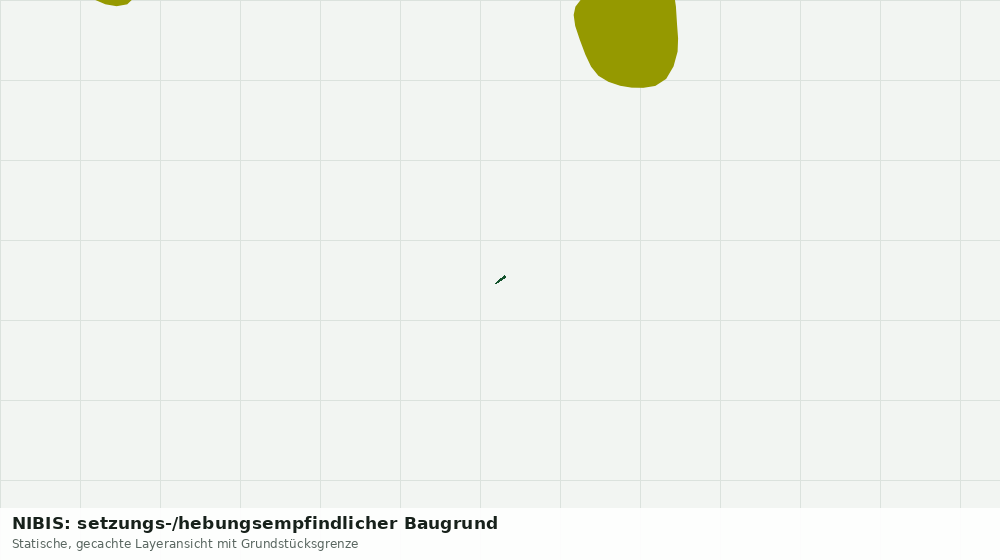 Statische Kartenansicht: NIBIS: setzungs-/hebungsempfindlicher Baugrund