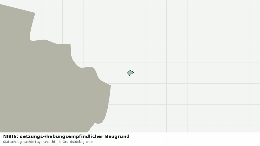 Statische Kartenansicht: NIBIS: setzungs-/hebungsempfindlicher Baugrund