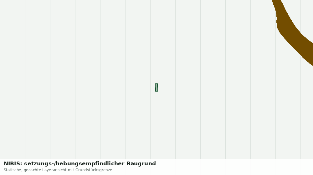 Statische Kartenansicht: NIBIS: setzungs-/hebungsempfindlicher Baugrund