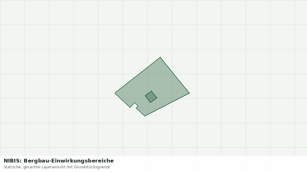 Statische Kartenansicht: NIBIS: Bergbau-Einwirkungsbereiche