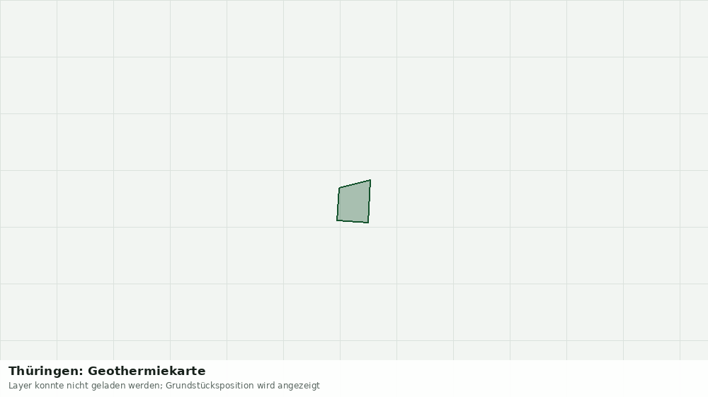 Statische Kartenansicht: Thüringen: Geothermiekarte