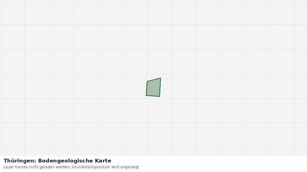 Statische Kartenansicht: Thüringen: Bodengeologische Karte