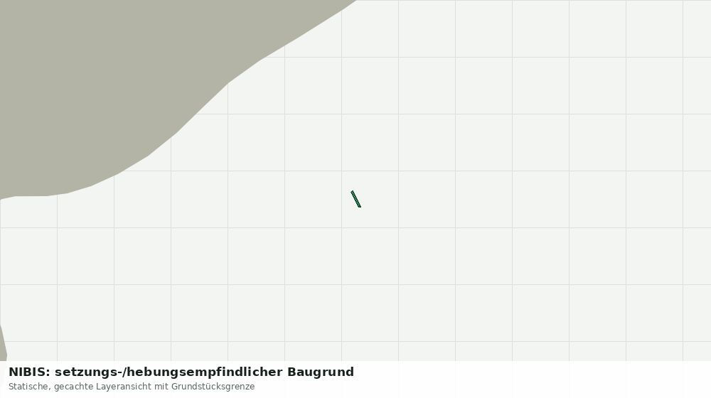 Statische Kartenansicht: NIBIS: setzungs-/hebungsempfindlicher Baugrund