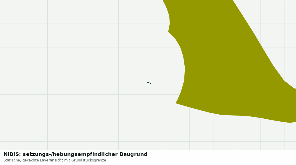 Statische Kartenansicht: NIBIS: setzungs-/hebungsempfindlicher Baugrund