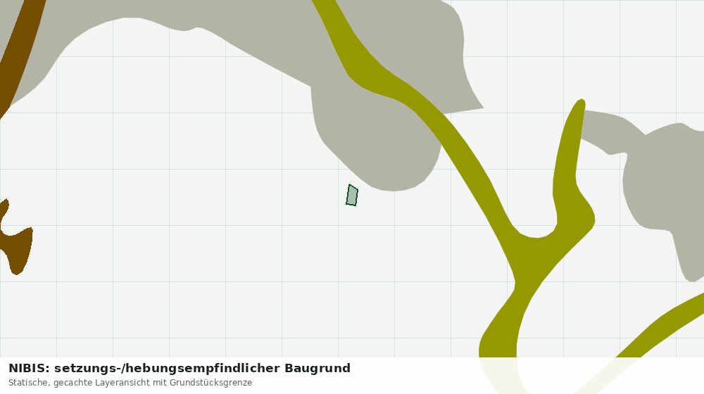 Statische Kartenansicht: NIBIS: setzungs-/hebungsempfindlicher Baugrund
