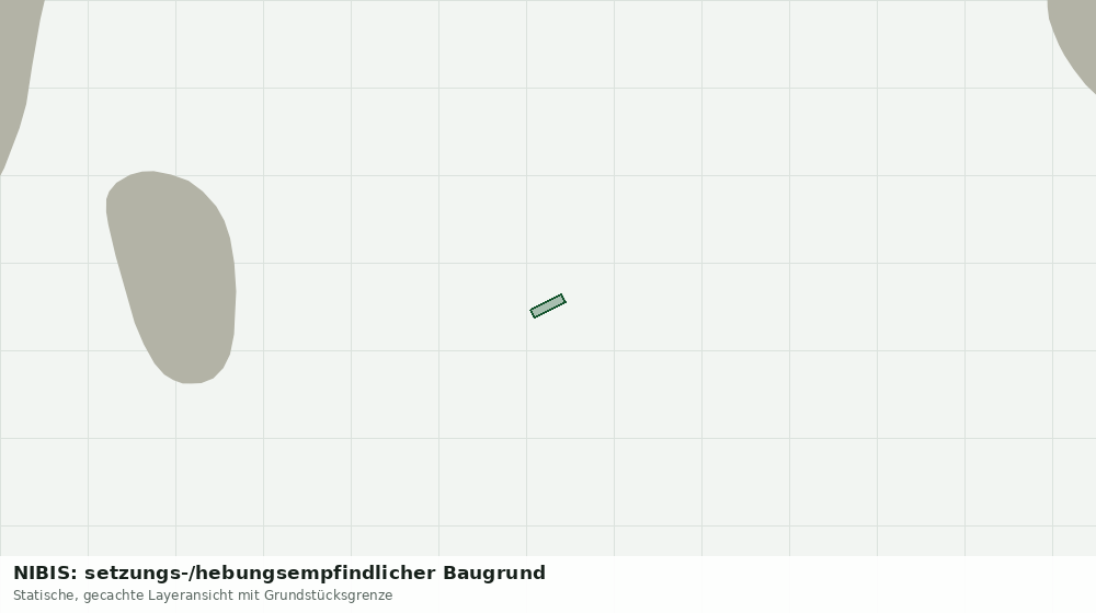 Statische Kartenansicht: NIBIS: setzungs-/hebungsempfindlicher Baugrund