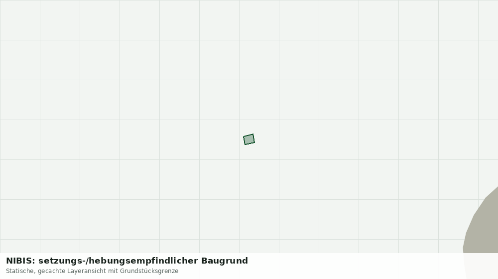 Statische Kartenansicht: NIBIS: setzungs-/hebungsempfindlicher Baugrund