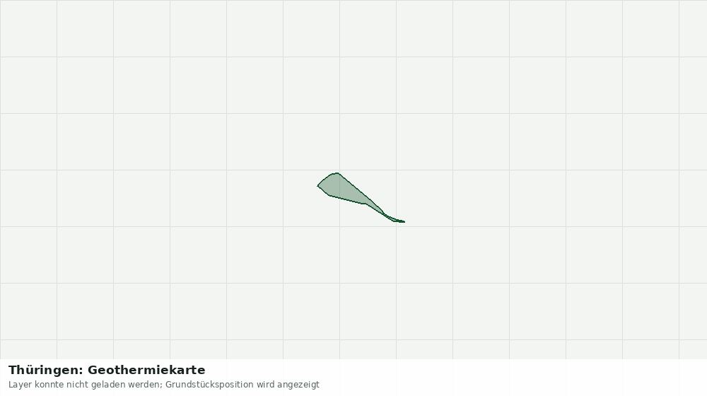 Statische Kartenansicht: Thüringen: Geothermiekarte