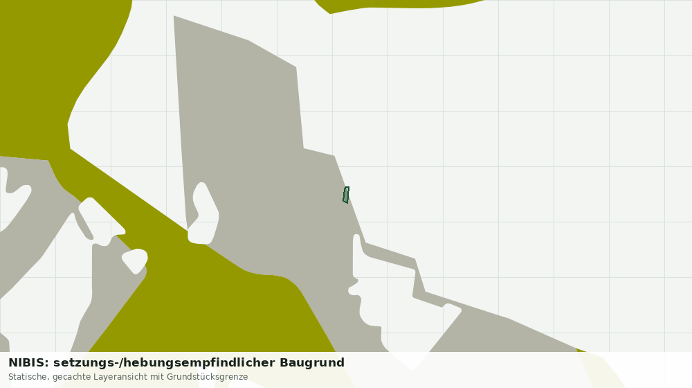 Statische Kartenansicht: NIBIS: setzungs-/hebungsempfindlicher Baugrund