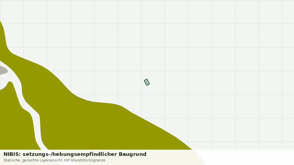 Statische Kartenansicht: NIBIS: setzungs-/hebungsempfindlicher Baugrund