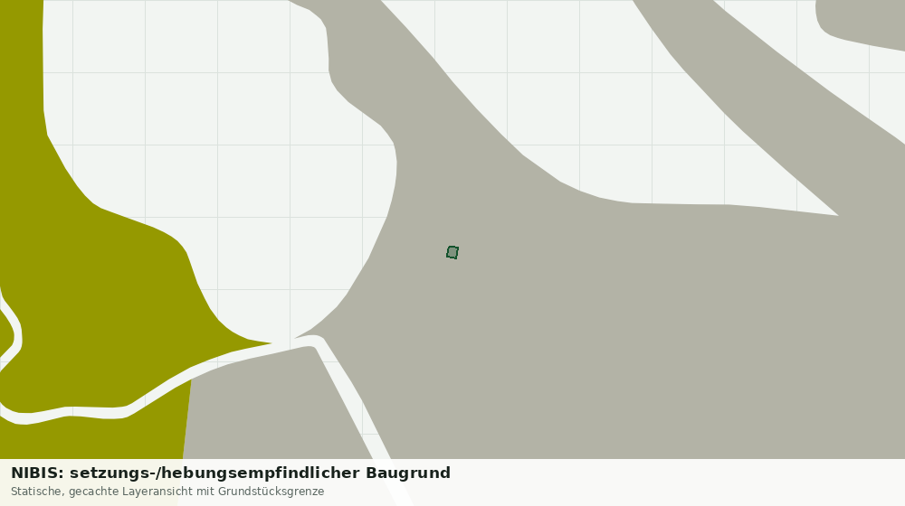 Statische Kartenansicht: NIBIS: setzungs-/hebungsempfindlicher Baugrund