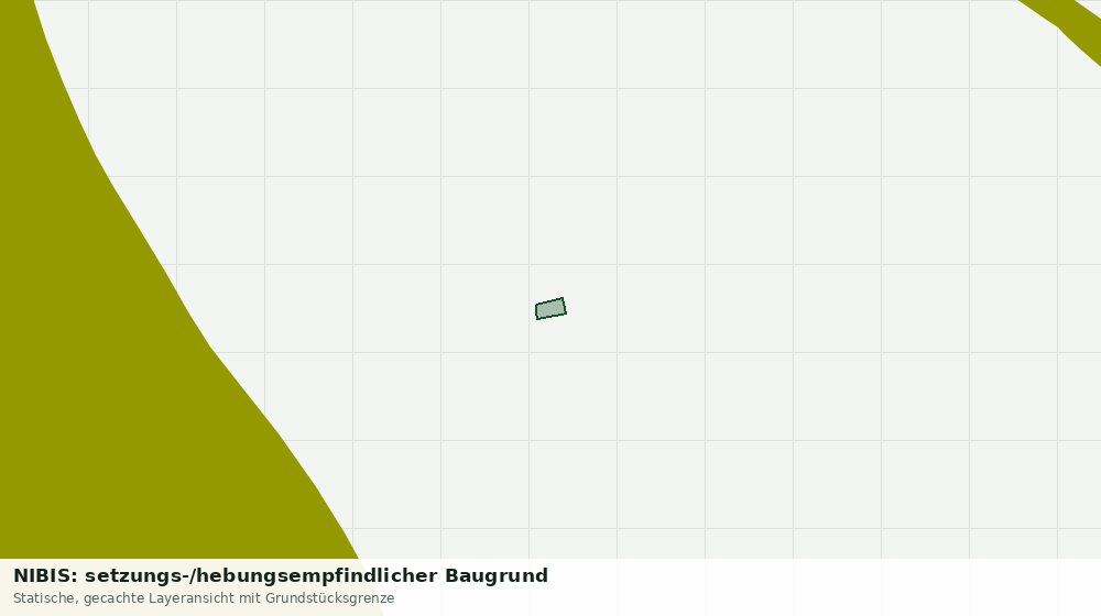 Statische Kartenansicht: NIBIS: setzungs-/hebungsempfindlicher Baugrund