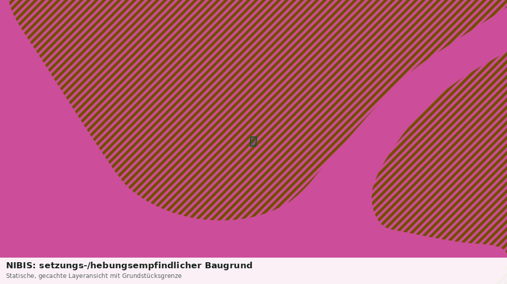 Statische Kartenansicht: NIBIS: setzungs-/hebungsempfindlicher Baugrund