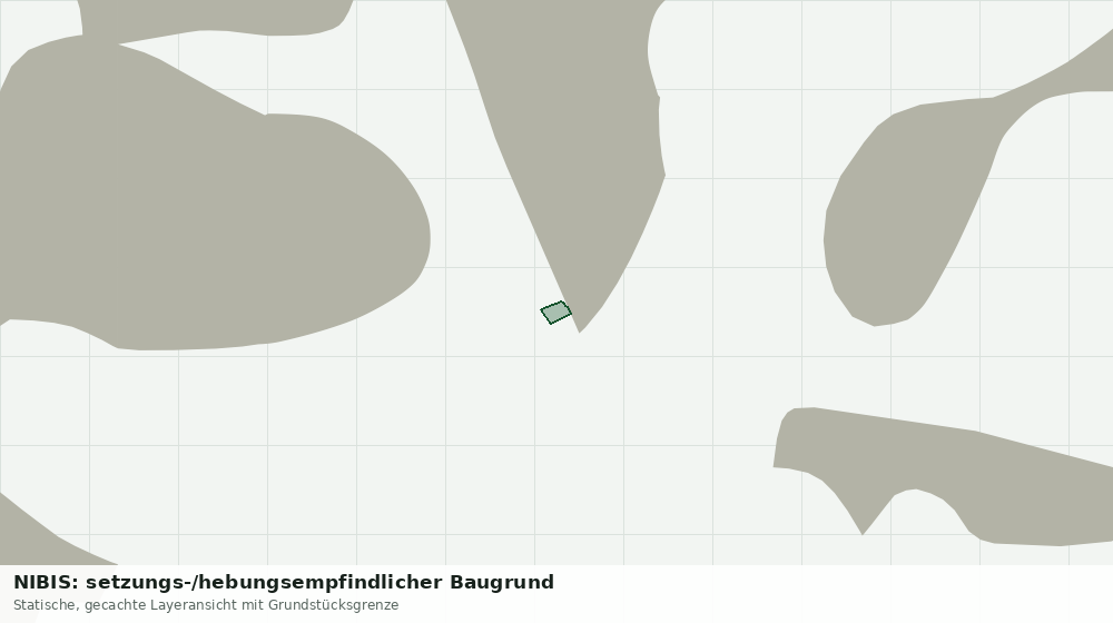 Statische Kartenansicht: NIBIS: setzungs-/hebungsempfindlicher Baugrund