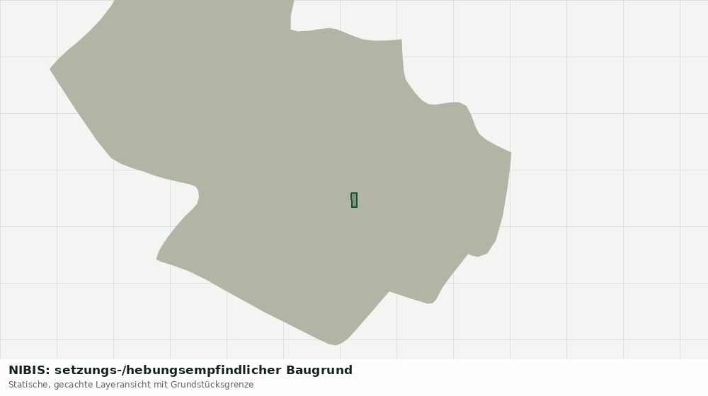 Statische Kartenansicht: NIBIS: setzungs-/hebungsempfindlicher Baugrund
