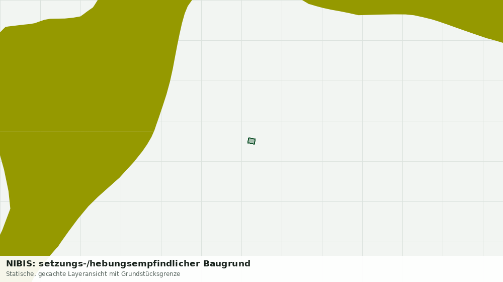 Statische Kartenansicht: NIBIS: setzungs-/hebungsempfindlicher Baugrund