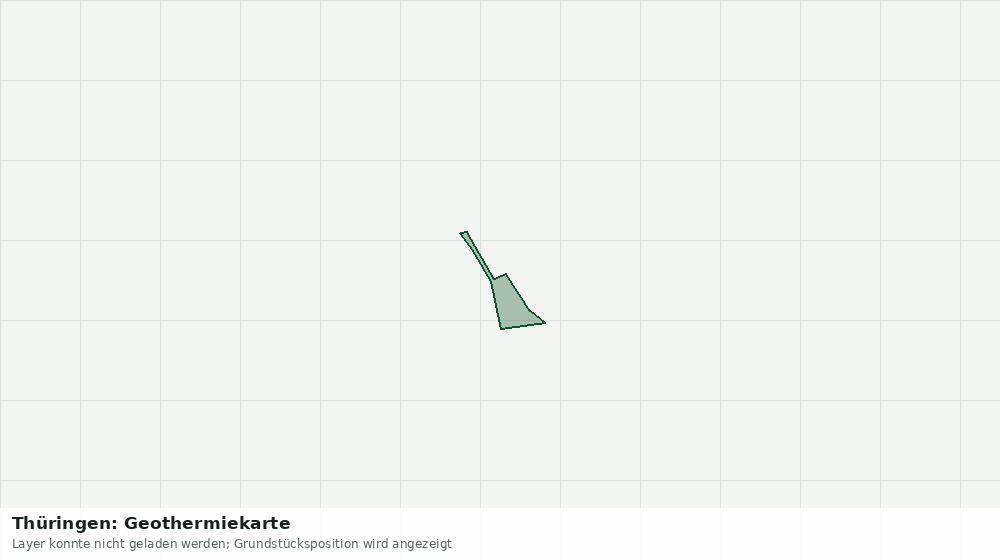 Statische Kartenansicht: Thüringen: Geothermiekarte