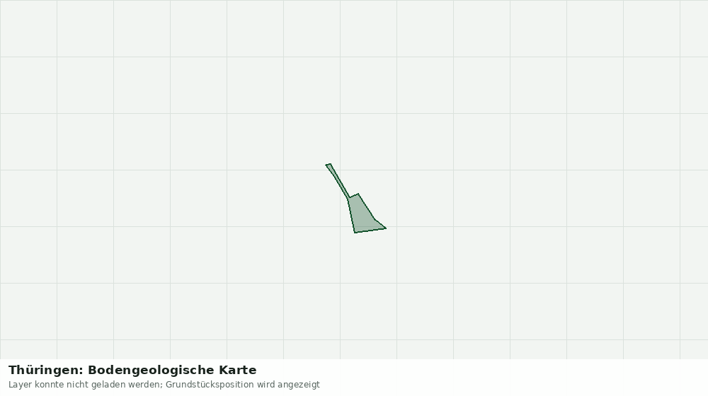Statische Kartenansicht: Thüringen: Bodengeologische Karte