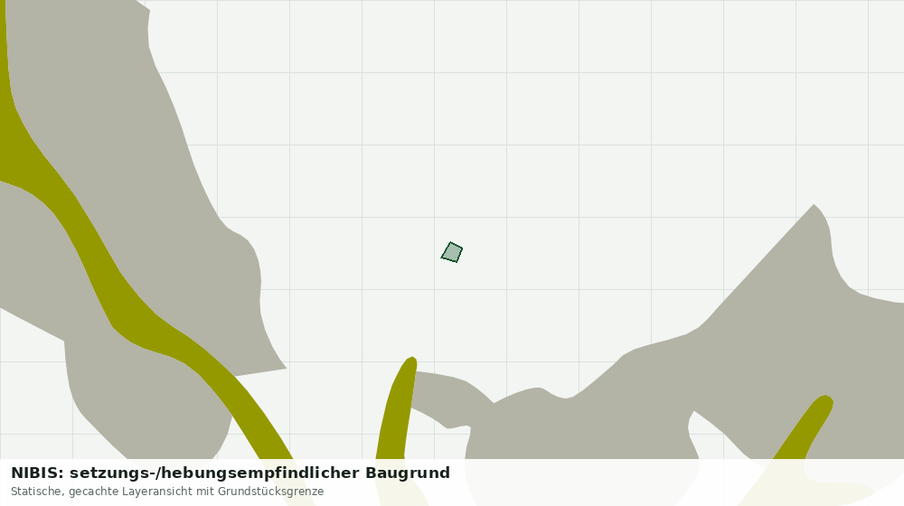 Statische Kartenansicht: NIBIS: setzungs-/hebungsempfindlicher Baugrund