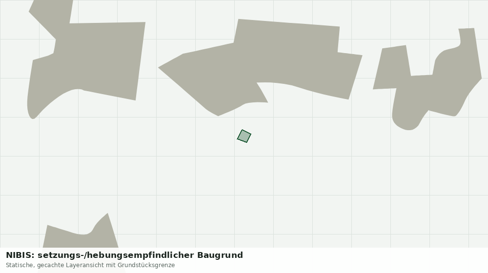 Statische Kartenansicht: NIBIS: setzungs-/hebungsempfindlicher Baugrund