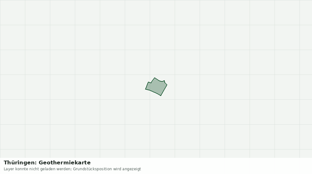 Statische Kartenansicht: Thüringen: Geothermiekarte