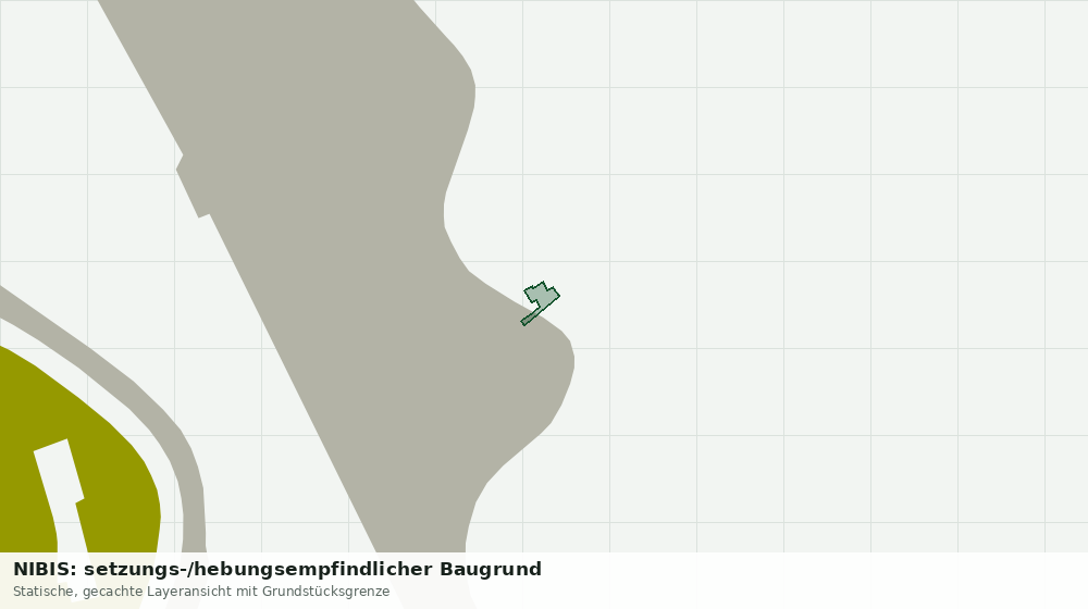 Statische Kartenansicht: NIBIS: setzungs-/hebungsempfindlicher Baugrund