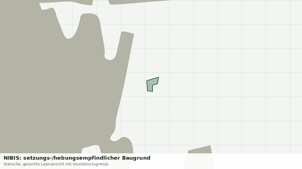 Statische Kartenansicht: NIBIS: setzungs-/hebungsempfindlicher Baugrund