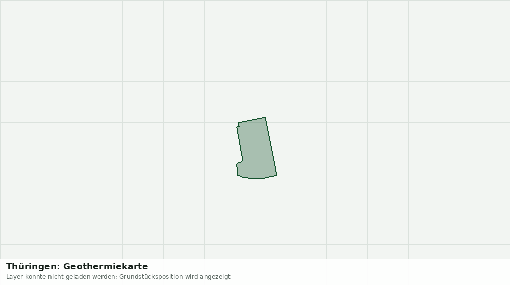 Statische Kartenansicht: Thüringen: Geothermiekarte