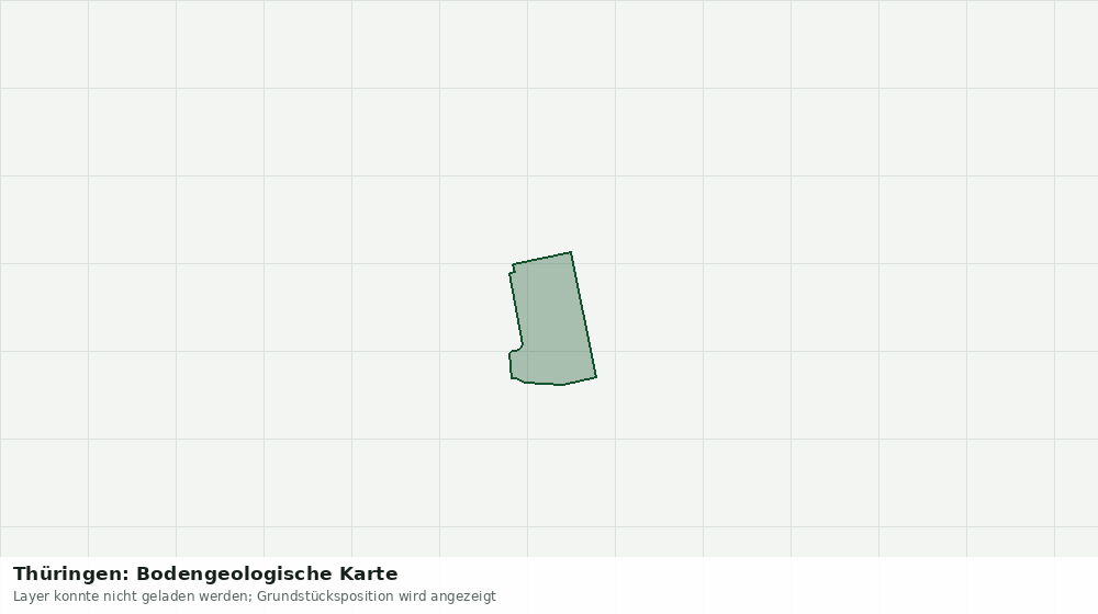 Statische Kartenansicht: Thüringen: Bodengeologische Karte