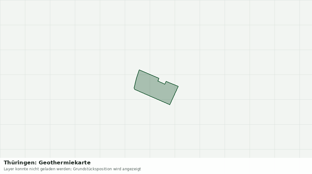 Statische Kartenansicht: Thüringen: Geothermiekarte