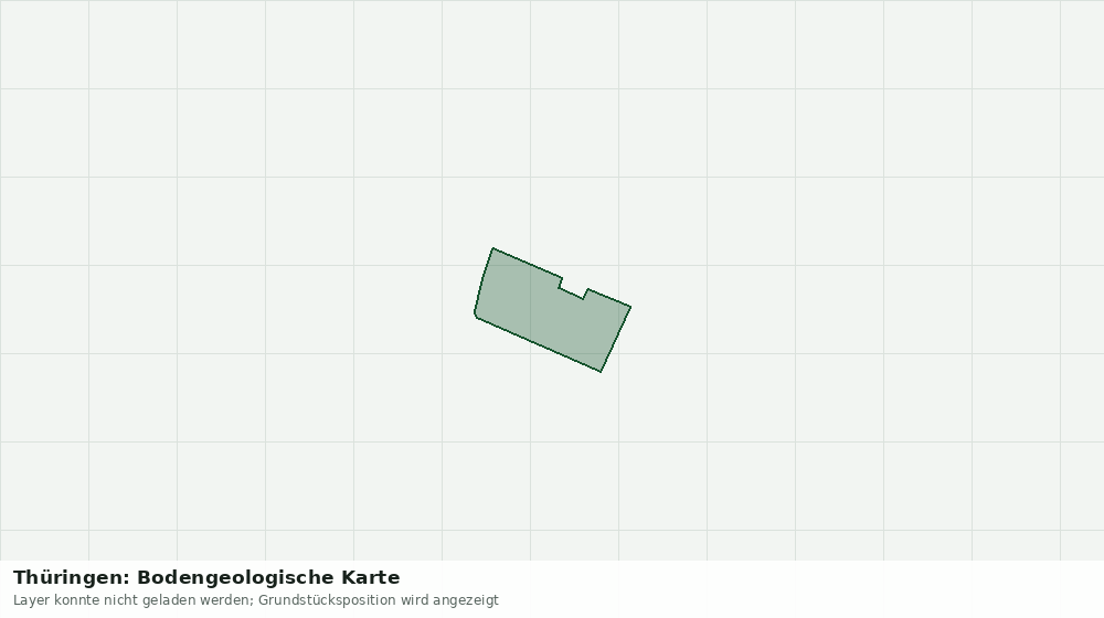 Statische Kartenansicht: Thüringen: Bodengeologische Karte