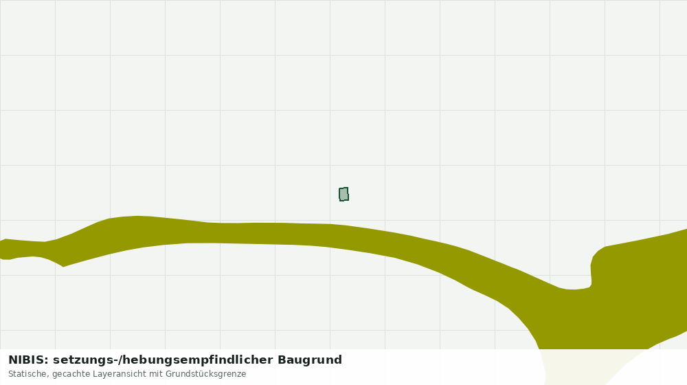 Statische Kartenansicht: NIBIS: setzungs-/hebungsempfindlicher Baugrund