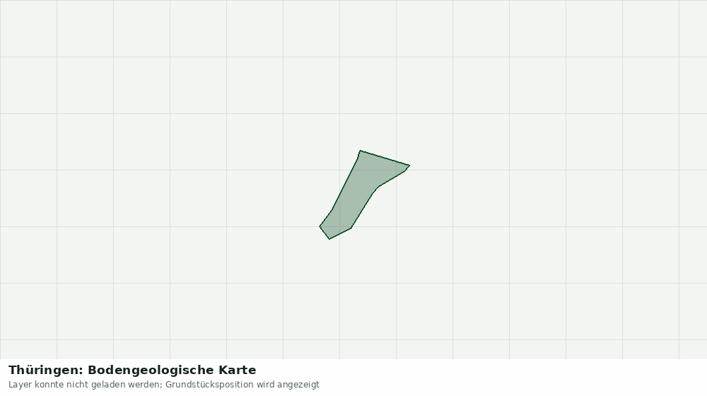 Statische Kartenansicht: Thüringen: Bodengeologische Karte