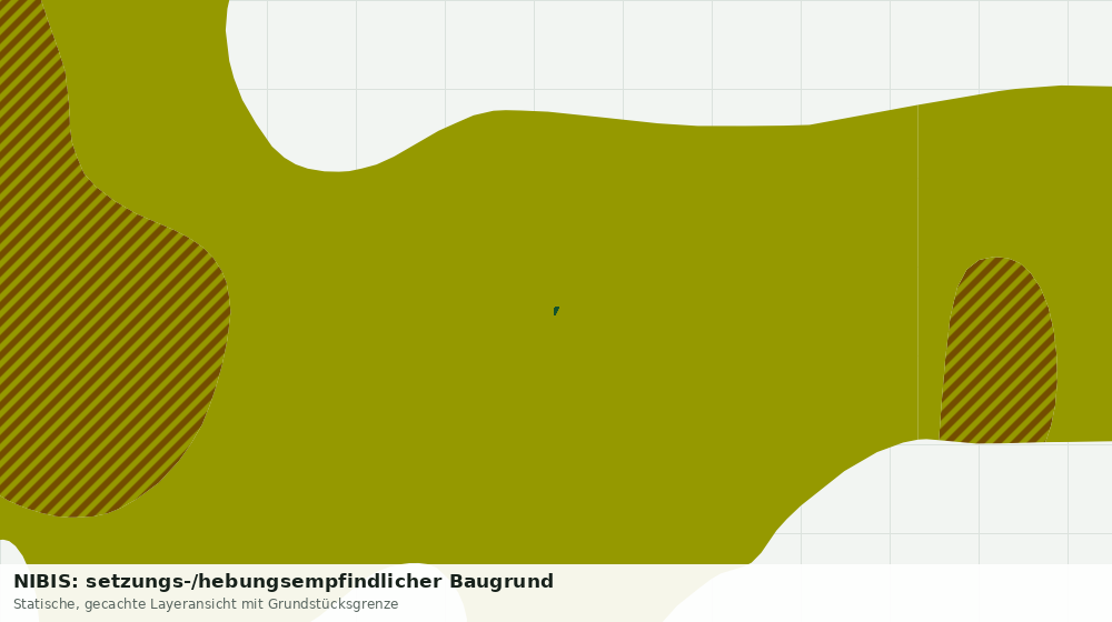 Statische Kartenansicht: NIBIS: setzungs-/hebungsempfindlicher Baugrund