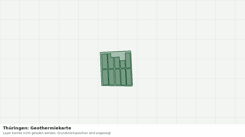 Statische Kartenansicht: Thüringen: Geothermiekarte
