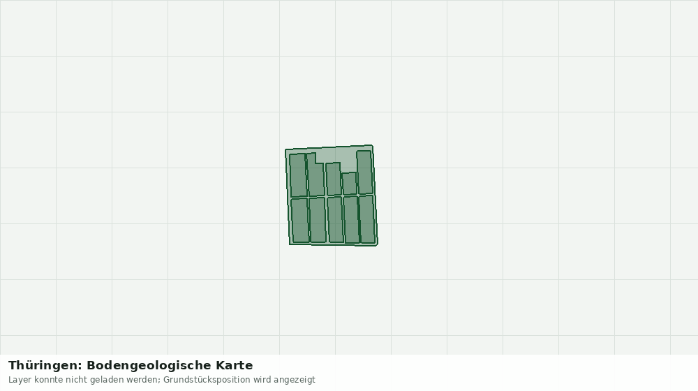 Statische Kartenansicht: Thüringen: Bodengeologische Karte