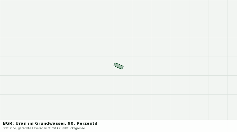 Statische Kartenansicht: BGR: Uran im Grundwasser, 90. Perzentil