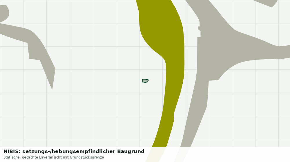 Statische Kartenansicht: NIBIS: setzungs-/hebungsempfindlicher Baugrund