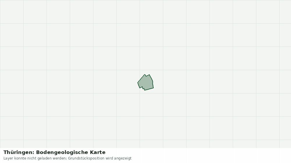 Statische Kartenansicht: Thüringen: Bodengeologische Karte