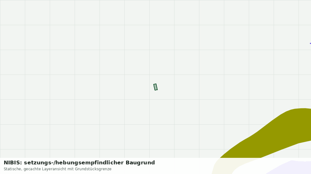 Statische Kartenansicht: NIBIS: setzungs-/hebungsempfindlicher Baugrund