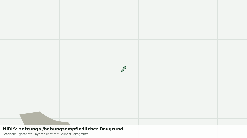 Statische Kartenansicht: NIBIS: setzungs-/hebungsempfindlicher Baugrund