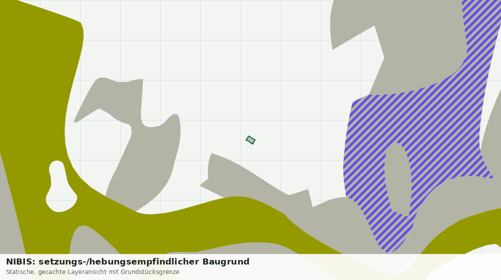 Statische Kartenansicht: NIBIS: setzungs-/hebungsempfindlicher Baugrund