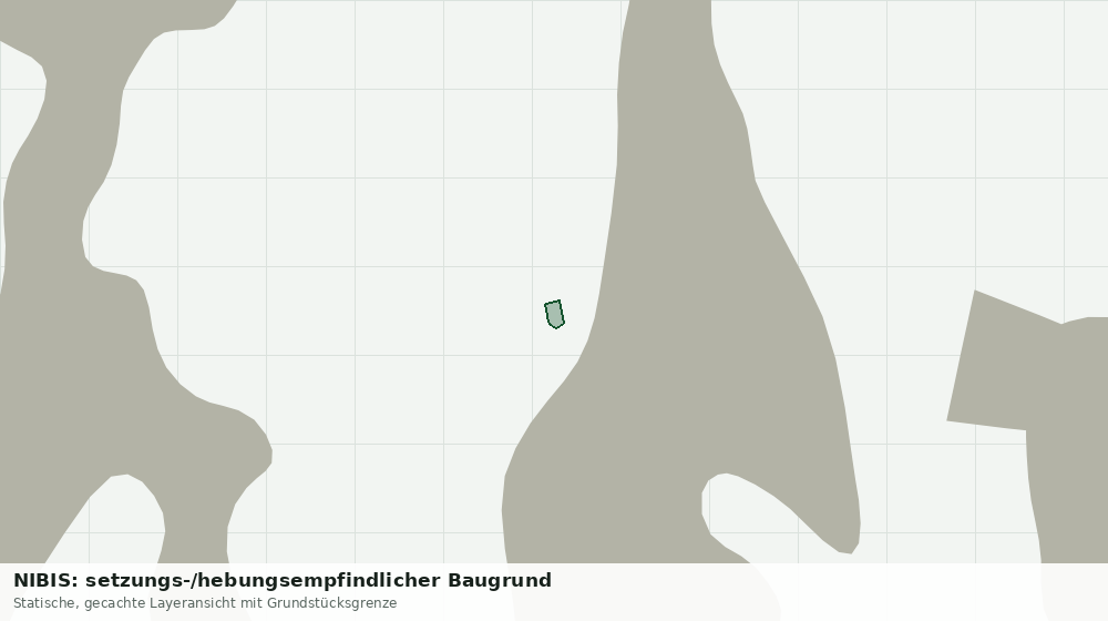 Statische Kartenansicht: NIBIS: setzungs-/hebungsempfindlicher Baugrund