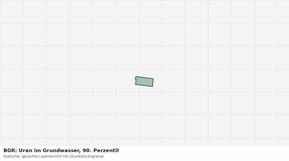 Statische Kartenansicht: BGR: Uran im Grundwasser, 90. Perzentil
